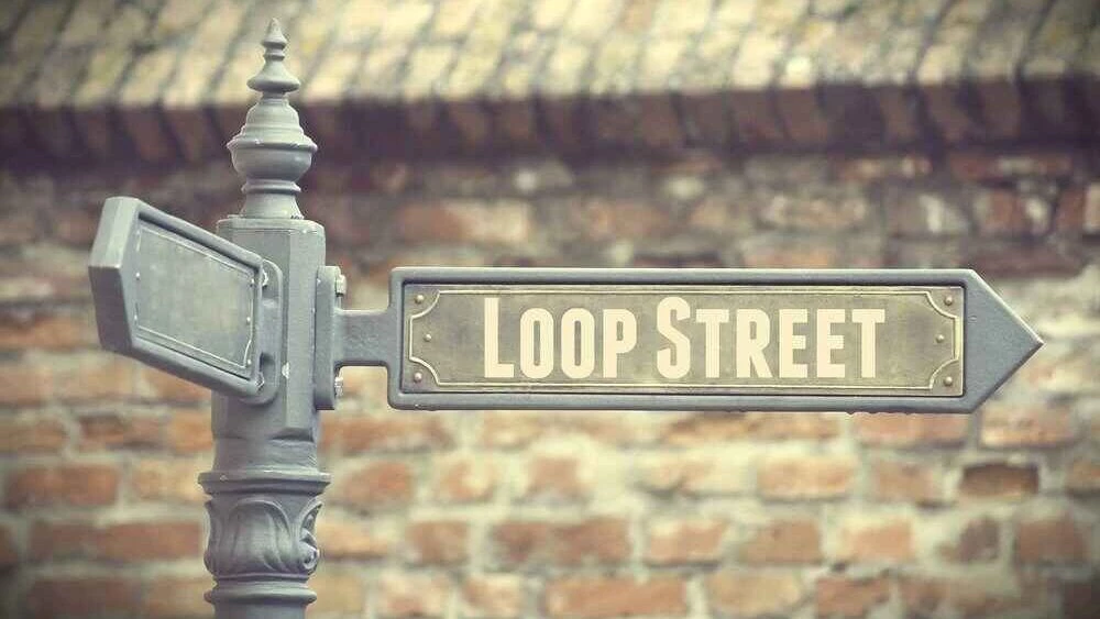 Loop Street Sign